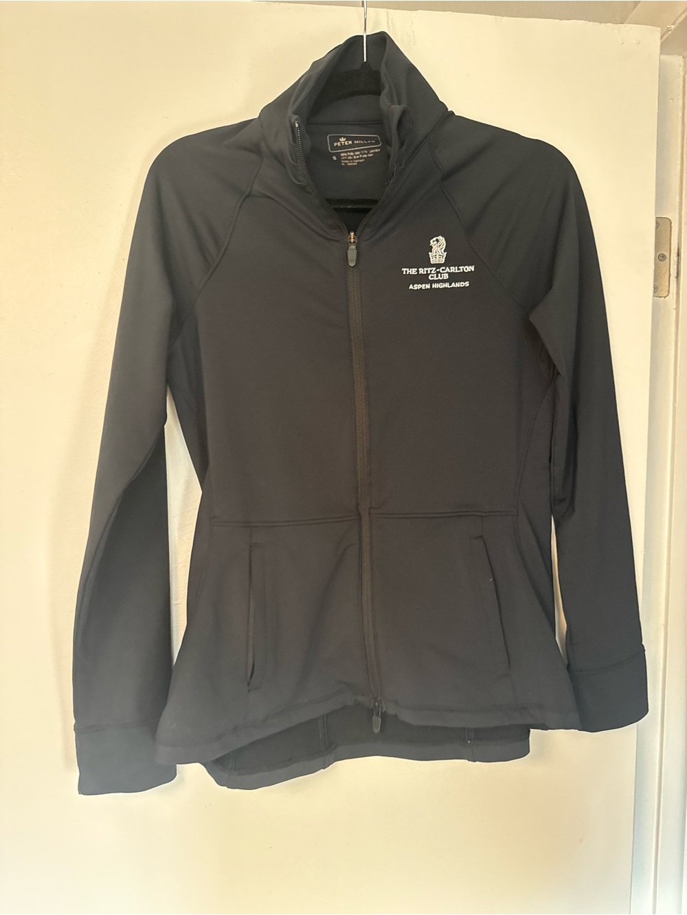 NWOT Peter Millar Women's Black Full-Zip | S